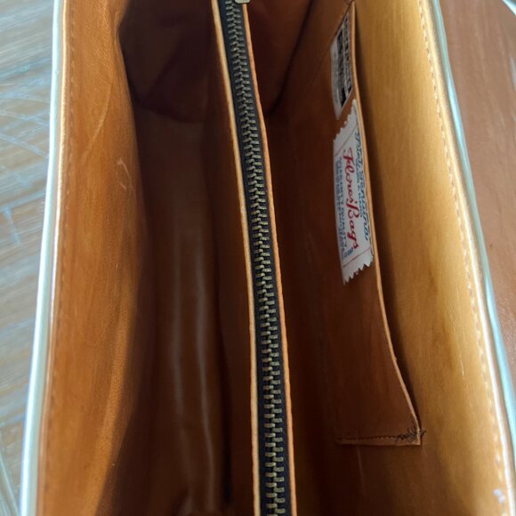 Vintage Flores Leather Handbag - Picture 6 of 7